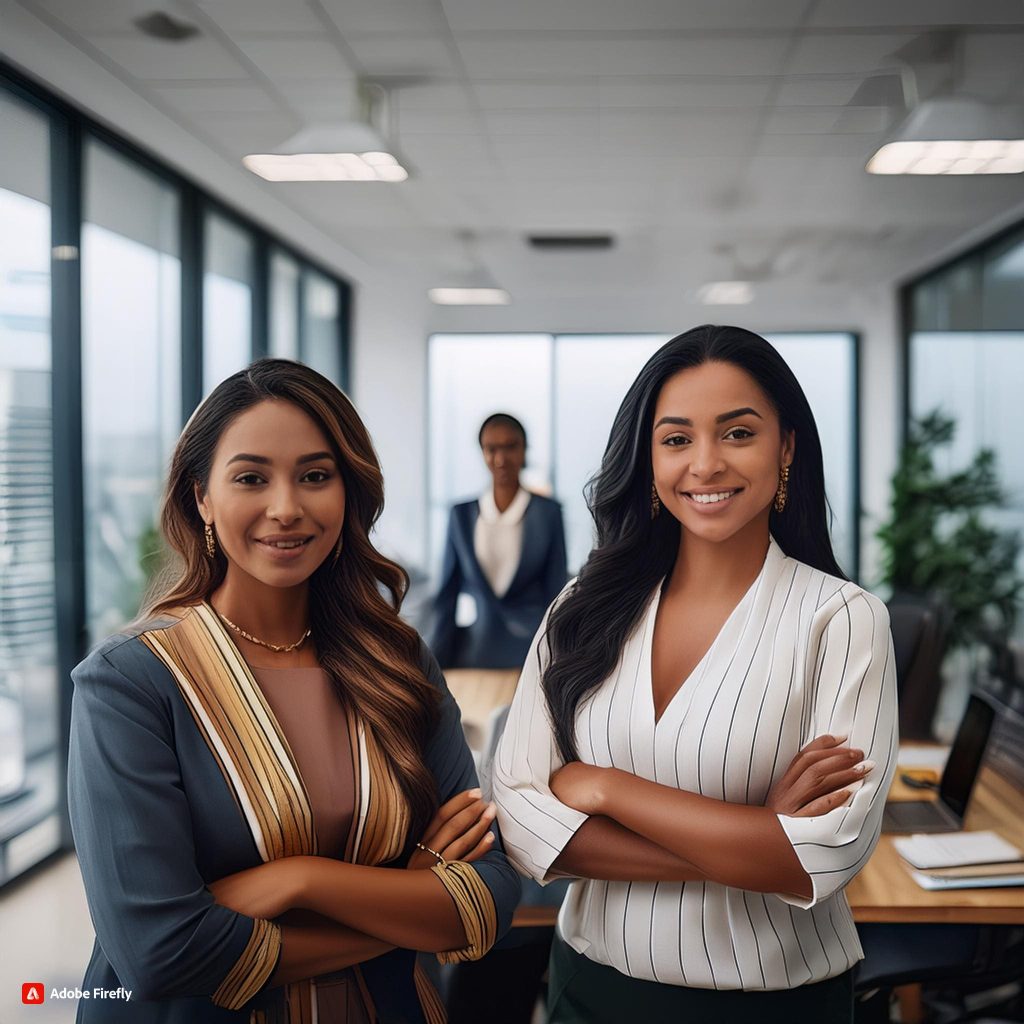 Ladies in an office in South Africa_6727